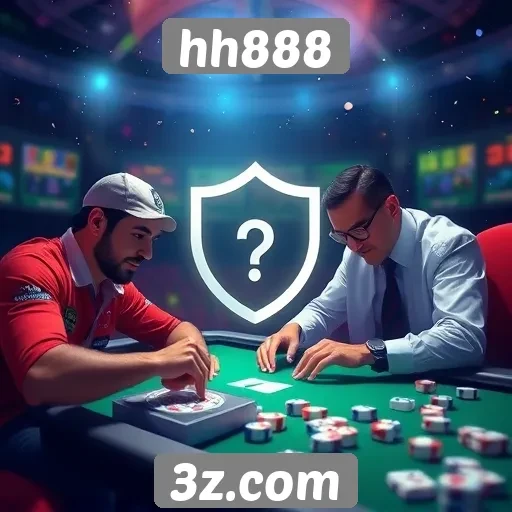 Análise da segurança do site de jogos hh888